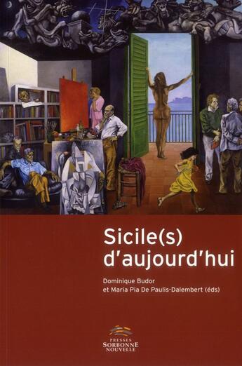 Couverture du livre « Sicile (s) d'aujourd'hui » de Budor aux éditions Presses De La Sorbonne Nouvelle