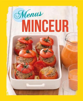 Couverture du livre « Menus minceur » de  aux éditions Ngv