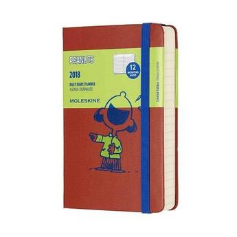 Couverture du livre « Agenda 2018 Peanuts journalier poche » de  aux éditions Moleskine