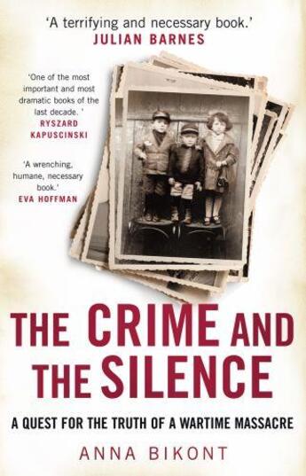 Couverture du livre « THE CRIME AND THE SILENCE » de Anna Bikont aux éditions Windmill Books