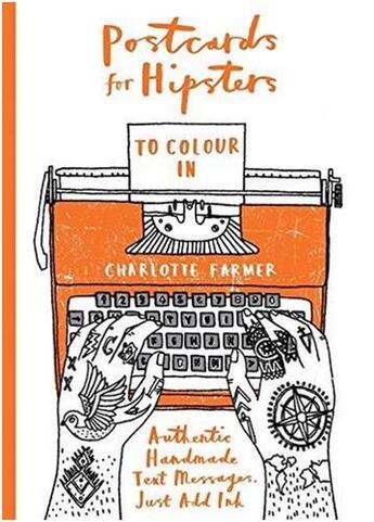 Couverture du livre « Postcards for hipsters » de Farmer Charlotte aux éditions Ilex