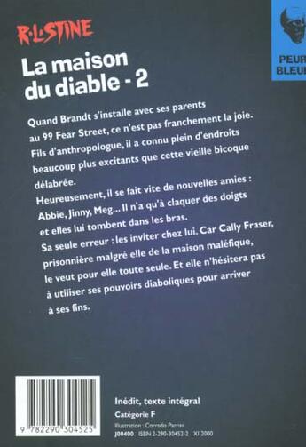 Couverture du livre « Maison du diable - t2 (la) » de R. L. Stine aux éditions J'ai Lu