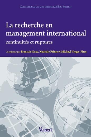 Couverture du livre « La recherche en management international : continuité et ruptures » de  aux éditions Vuibert