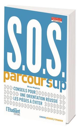 Couverture du livre « SOS Parcoursup » de Bruno Magliulo aux éditions L'etudiant