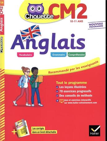 Couverture du livre « Anglais cm2 » de Corinne Touati aux éditions Hatier