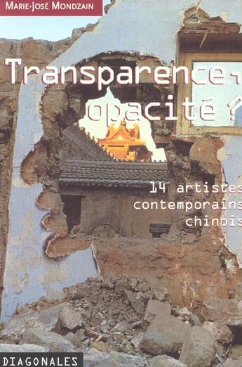 Couverture du livre « Transparence, opacite ? » de Marie-Jose Mondzain aux éditions Cercle D'art