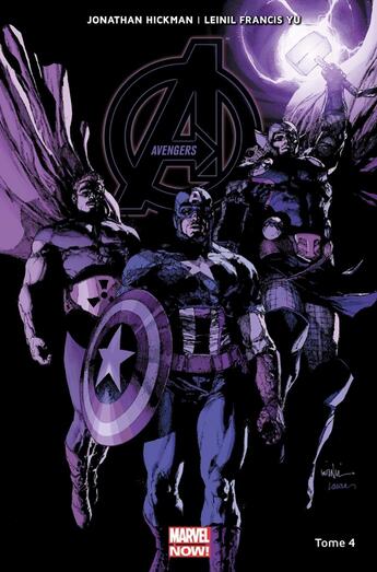 Couverture du livre « Avengers Tome 4 : Infinity » de Leinil Francis Yu et Jonathan Hickman aux éditions Panini