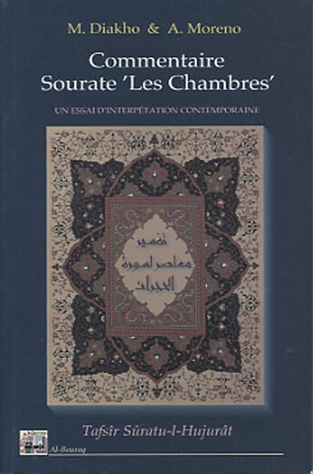 Couverture du livre « Commentaire : sourate les chambres » de Muhammad Diakho aux éditions Albouraq