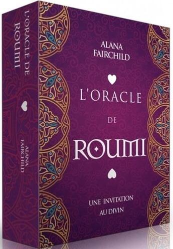 Couverture du livre « L'oracle de Roumi ; une invitation au divin ; coffret » de Alana Fairchild aux éditions Vega