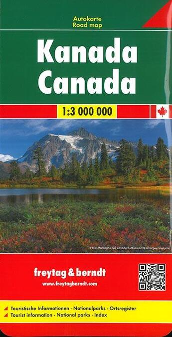 Couverture du livre « Canada » de  aux éditions Freytag Und Berndt