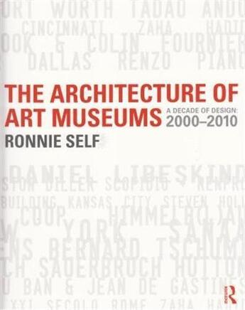 Couverture du livre « The architecture of art museums » de Self Ronnie aux éditions Interart