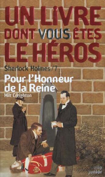 Couverture du livre « Pour l'honneur de la reine » de Milt Creighton aux éditions Gallimard-jeunesse