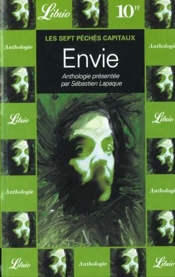 Couverture du livre « Envie » de Sebastien Lapaque aux éditions J'ai Lu