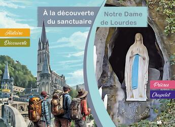 Couverture du livre « A la découverte du Sanctuaire Notre-Dame de Lourdes (Adulte) » de Association Ephese aux éditions Ephese