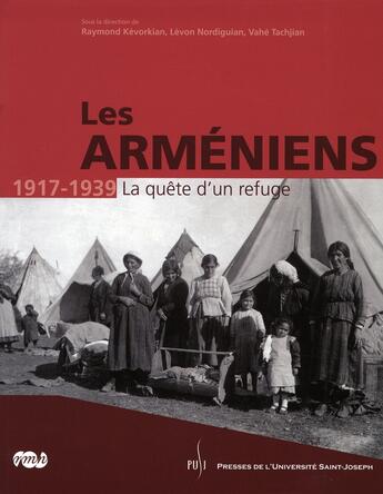 Couverture du livre « Les arméniens 1917-1939 » de  aux éditions Reunion Des Musees Nationaux