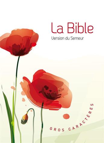 Couverture du livre « La bible version semeur avec gros caractères » de Anonyme aux éditions Excelsis