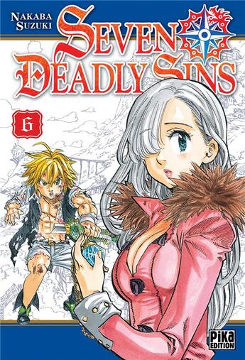 Couverture du livre « Seven Deadly Sins Tome 6 » de Nakaba Suzuki aux éditions Pika