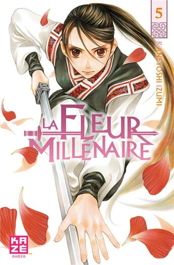 Couverture du livre « La fleur millénaire t.5 » de Kaneyoshi Izumi aux éditions Crunchyroll