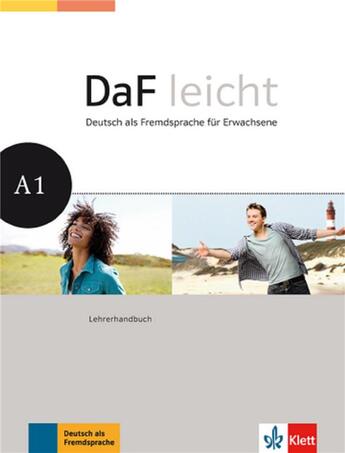 Couverture du livre « Daf leicht ; allemand ; guide pédagogique » de  aux éditions La Maison Des Langues