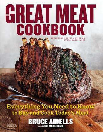 Couverture du livre « The Great Meat Cookbook » de Aidells Bruce aux éditions Houghton Mifflin Harcourt