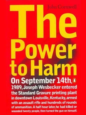 Couverture du livre « The Power to Harm » de John Cornwell aux éditions Penguin Group Us