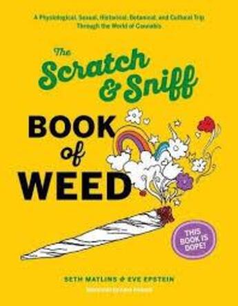 Couverture du livre « Scratch And Sniff Book Of Weed » de Eve Epstein aux éditions Abrams Uk