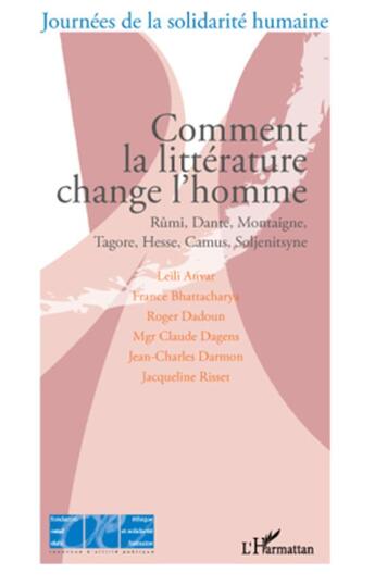 Couverture du livre « Comment la littérature change l'homme » de  aux éditions L'harmattan