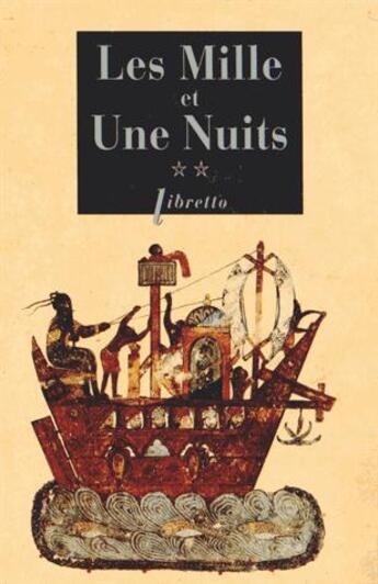 Couverture du livre « Les mille et une nuits Tome 2 ; les coeurs inhumains » de Anonyme aux éditions Libretto