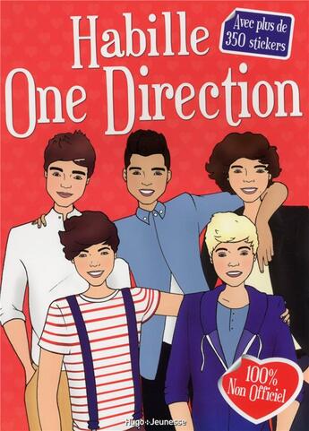 Couverture du livre « Habille one direction » de Bradley/Fearns aux éditions Hugo Jeunesse