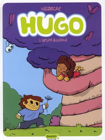 Couverture du livre « Hugo Tome 3 ; l'arbre à bisous » de Wilizecat aux éditions Dupuis