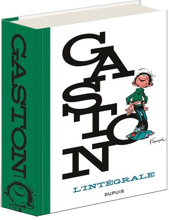 Couverture du livre « Gaston : coffret Intégrale Tomes 1 à 19 » de Jidehem et Andre Franquin aux éditions Dupuis