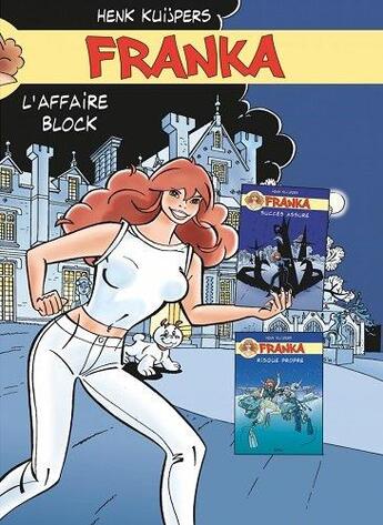 Couverture du livre « Franka : coffret Tomes 16 et 17 : l'affaire Block » de Henk Kuijpers aux éditions Bd Must