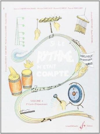 Couverture du livre « Si le rythme m'etait compte volume 4 » de  aux éditions Gerard Billaudot