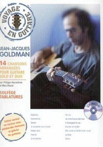 Couverture du livre « Jj'goldman - voyage en guitare » de Hit aux éditions Hit Diffusion