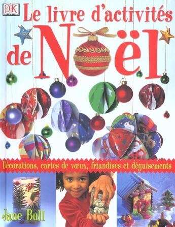 Couverture du livre « Livre D'Activites De Noel » de Jane Bull aux éditions Dorling Kindersley