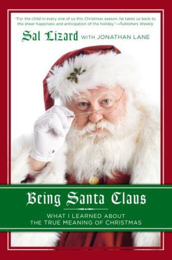 Couverture du livre « Being Santa Claus » de Lane Jonathan aux éditions Penguin Group Us