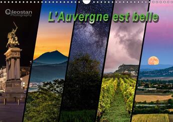 Couverture du livre « Voyagez en auvergne a travers » de Photography Cle aux éditions Calvendo