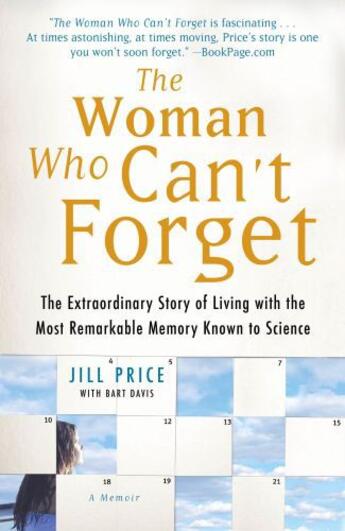 Couverture du livre « The Woman Who Can't Forget » de Price Jill aux éditions Free Press