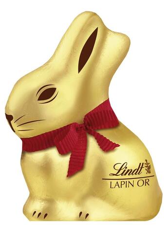 Couverture du livre « Lapin d'or ; Lindt » de  aux éditions Larousse