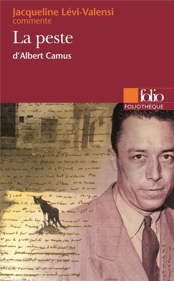 Couverture du livre « La peste d'Albert Camus : essai et dossier » de Jacqueline Levi-Valensi aux éditions Folio