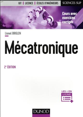 Couverture du livre « Mécatronique (2e édition) » de Lionel Birglen aux éditions Dunod