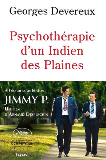 Couverture du livre « Psychothérapie d'un indien des plaines » de Georges Devereux aux éditions Fayard