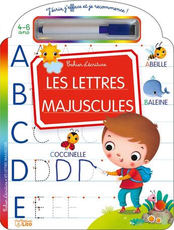 Couverture du livre « Les lettres majuscules » de  aux éditions Lito