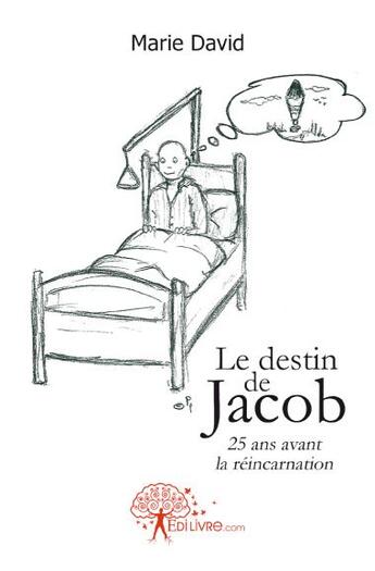 Couverture du livre « Le destin de Jacob ; 25 ans avant la réincarnation » de Marie David aux éditions Edilivre