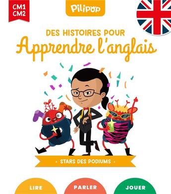 Couverture du livre « Stars des podiums - des histoires pour apprendre l'anglais » de  aux éditions Unique Heritage