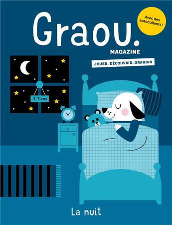 Couverture du livre « Magazine graou n 38 - nuit - oct/nov 2023 » de Gwe/Dutertre/Barraud aux éditions Maison Georges