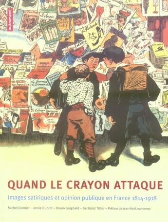 Couverture du livre « Quand le crayon attaque » de Duprat/Tillier aux éditions Autrement