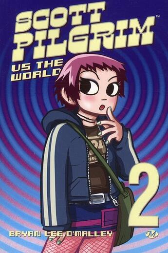 Couverture du livre « Scott Pilgrim t.2 : Scott Pilgrim VS the world » de Bryan Lee O'Malley aux éditions Hicomics