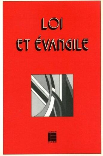 Couverture du livre « Loi et evangile lab » de  aux éditions Labor Et Fides