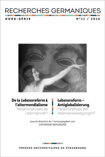 Couverture du livre « Recherches germaniques hors-serie, n 11/2016. de la lebensreform » de Catherine Repussard aux éditions Pu De Strasbourg